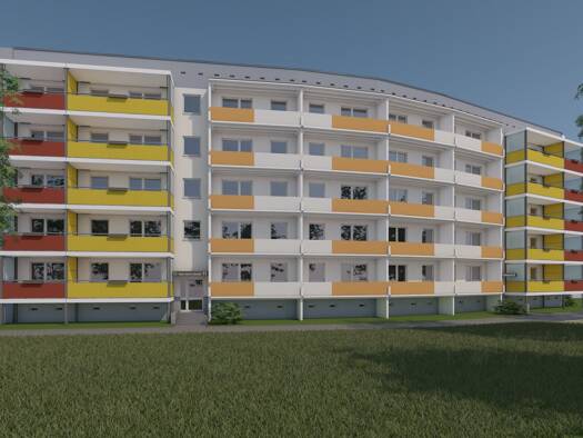 Wohnung zur Miete 415 € 3 Zimmer 70,9 m² 2. Geschoss Max-Adrion-Str. 9 Datzeberg Neubrandenburg 17034