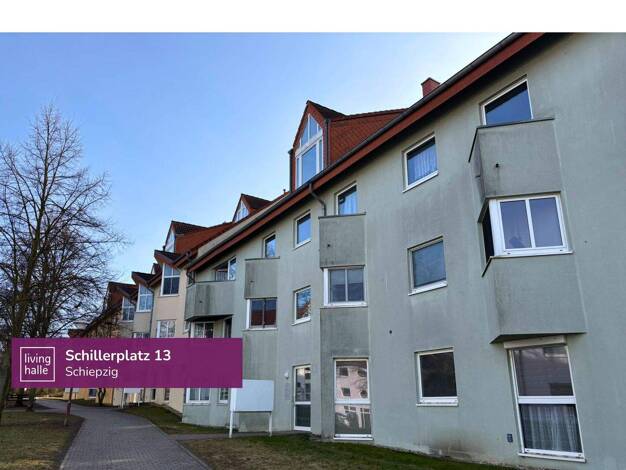 Studio zur Miete 180 € 1 Zimmer 22,9 m² 4. Geschoss frei ab 01.05.2026 Schillerplatz 13 Schiepzig Salzatal 06198