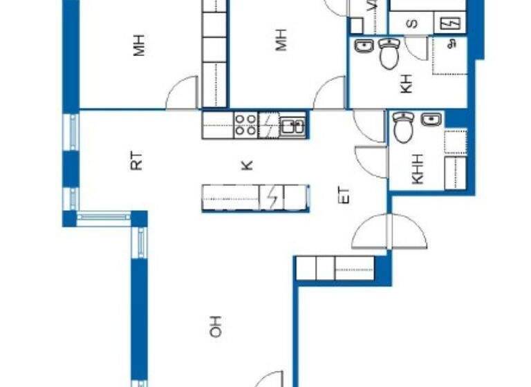 Wohnung zum Kauf 258.000 € 3 Zimmer 77 m² 4. Geschoss Vanamontie 6 Vantaa 01350