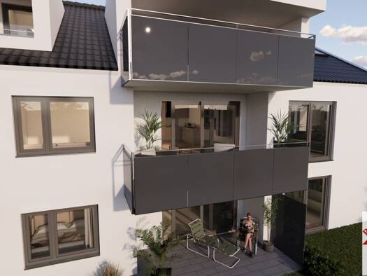 Wohnung zum Kauf - Neubau provisionsfrei 359.000 € 2 Zimmer 56 m² Bittenfeld Waiblingen 71336