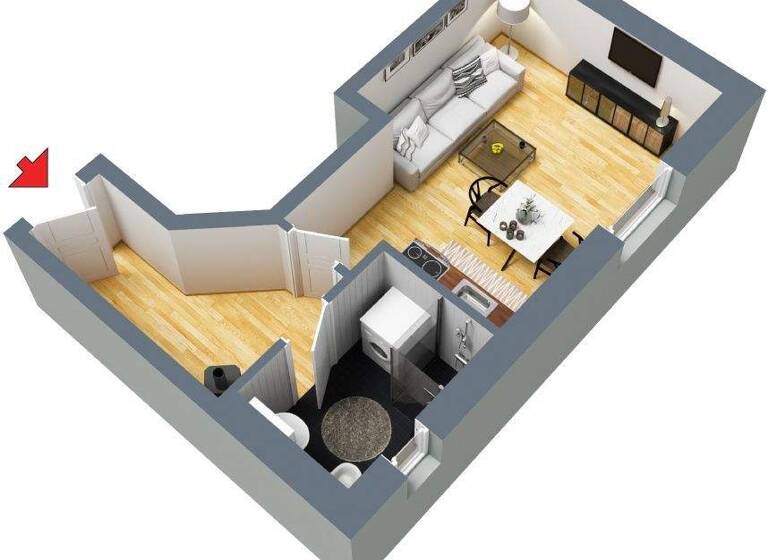 Studio zur Miete 245 € 1 Zimmer 30 m² frei ab 01.05.2026 Trinwillershagen 18320