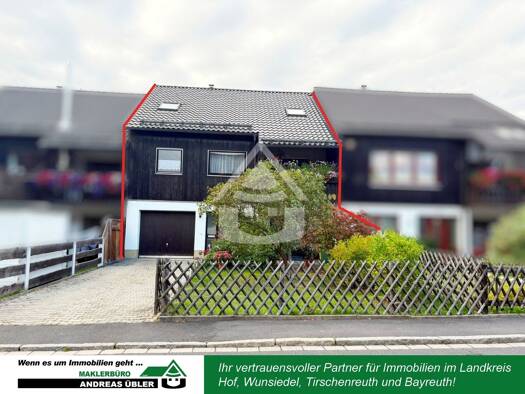 Reihenmittelhaus zum Kauf 199.000 € 7 Zimmer 138 m² 332 m² Grundstück Selb Selb 95100