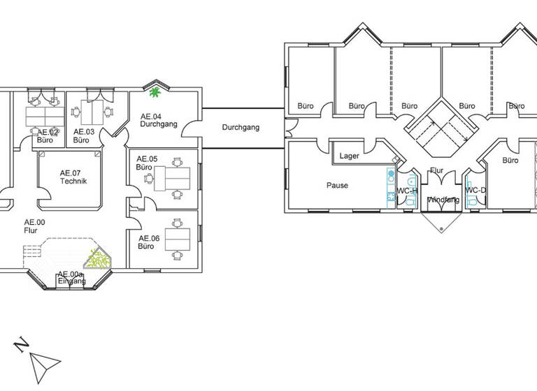 Bürofläche zur Miete 10 € 40 Zimmer 1.212 m² Bürofläche teilbar ab 250 m² Markdorf 88677