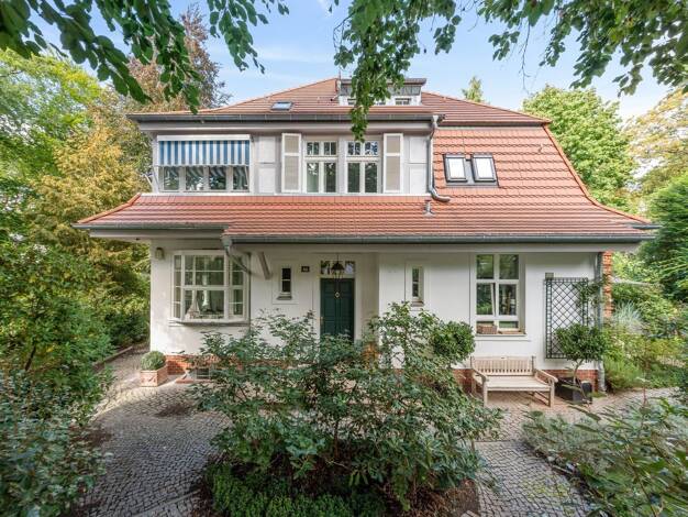 Villa zum Kauf 1.995.000 € 8 Zimmer 240 m² 801 m² Grundstück Wannsee Steglitz-Zehlendorf 14109