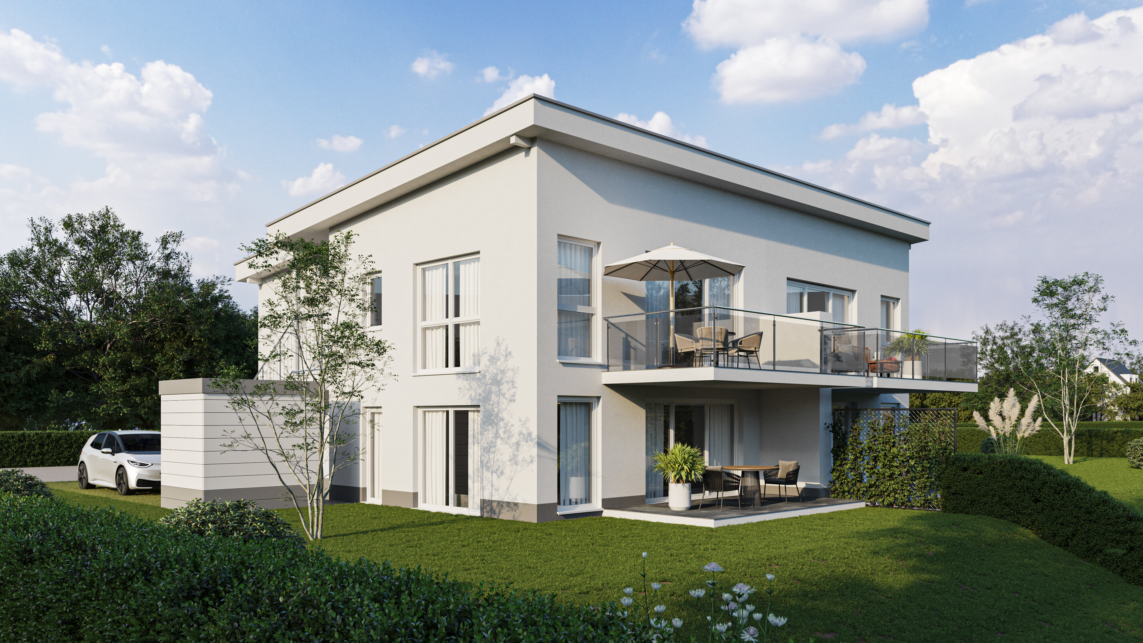 Terrassenwohnung zum Kauf provisionsfrei 284.100 € 2 Zimmer 74 m²<br/>Wohnfläche ab sofort<br/>Verfügbarkeit Dr.-Walter-Lübcke-Ring 16 Allendorf Allendorf 35469