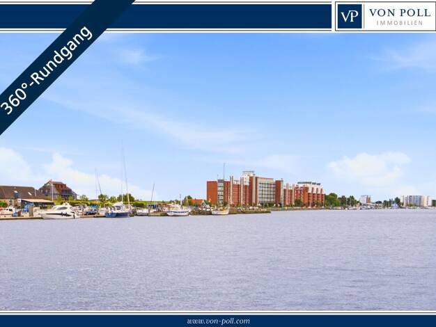 Wohnung zum Kauf 395.000 € 2 Zimmer 102,2 m² 6. Geschoss Innenhafen Wilhelmshaven 26382