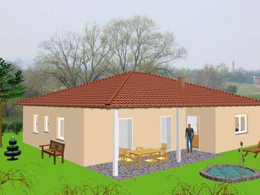 Einfamilienhaus zum Kauf provisionsfrei 403.800 € 4 Zimmer 119,8 m² 600 m² Grundstück Gardestraße Mönchsroth Mönchsroth 91614