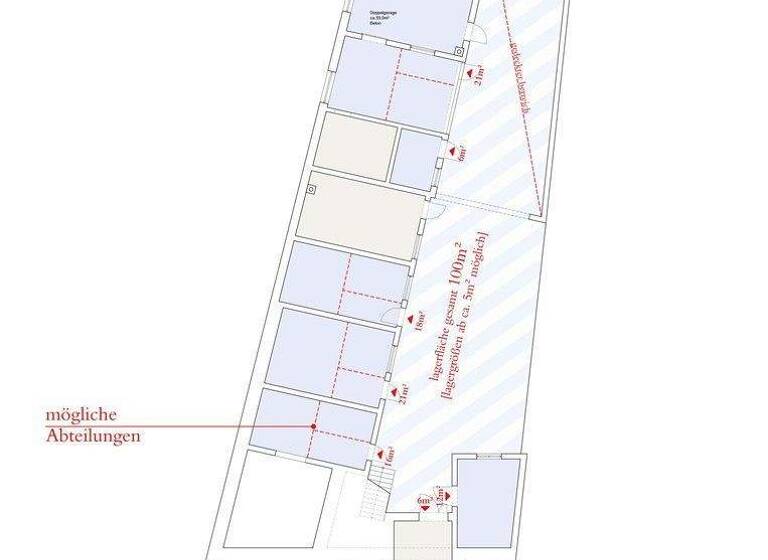 Lagerhalle zur Miete provisionsfrei 100 m² Lagerfläche Hauptplatz 20 Großweikersdorf 3701