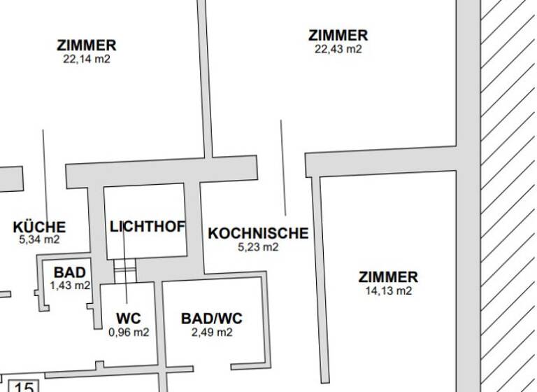 Wohnung zum Kauf 159.000 € 2 Zimmer 48,3 m² 2. Geschoss Wien,Hietzing 1130