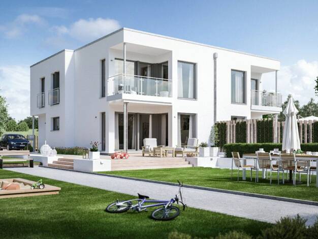 Doppelhaushälfte zum Kauf 417.459 € 5 Zimmer 124 m² 268 m² Grundstück Rheidt Niederkassel 53859