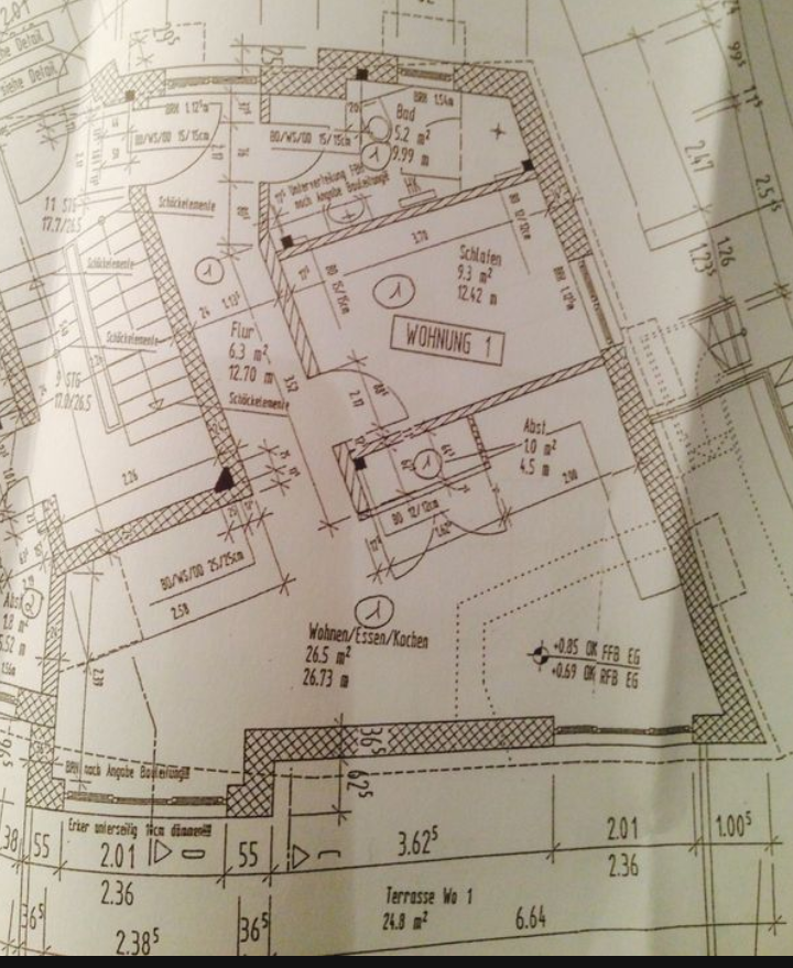 Wohnung zur Miete 600 € 2 Zimmer 54 m²<br/>Wohnfläche Im Gessel 2a Vallendar Vallendar 56179