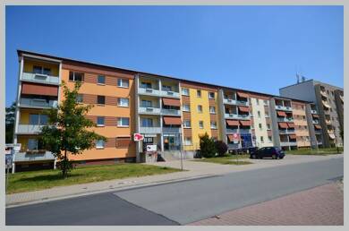 Wohnung zur Miete 204 € 1 Zimmer 25,7 m² 3. Geschoss Karl-Marx-Straße 27 c Nünchritz Nünchritz 01612