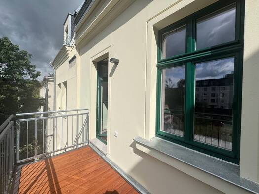 Wohnung zur Miete - Erstbezug 995 € 3 Zimmer 74 m² 2. Geschoss frei ab sofort Wolfgang-Heinze-Straße 28 Connewitz Leipzig 04277