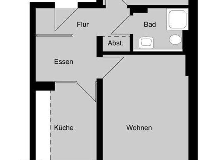 Wohnung zur Miete 528 € 2 Zimmer 54,3 m² 3. Geschoss Schützenstr. 3 List Hannover 30161