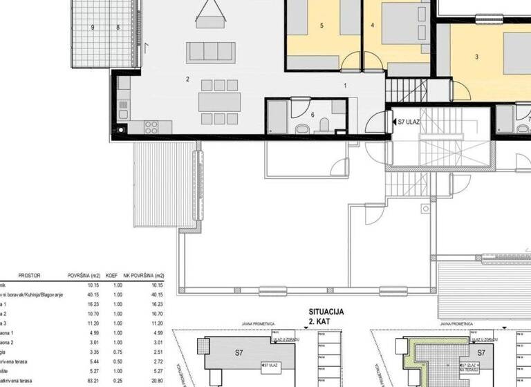 Wohnung zum Kauf 828.518 € 4 Zimmer 131 m² 2. Geschoss Kolan 0