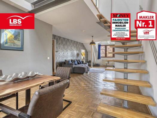 Maisonette zum Kauf 460.000 € 3 Zimmer 105 m² 4. Geschoss Flingern Nord Düsseldorf 40235