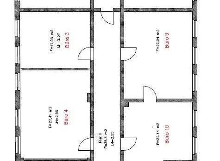 Büro zur Miete provisionsfrei Johannisstr. 4 Innenstadt Gera 07545