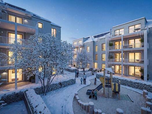 Wohnung zum Kauf - Neubau provisionsfrei 542.000 € 3 Zimmer 70,2 m² 2. Geschoss Philippine-Schulz-Weg 1 Oberrad Frankfurt am Main 60599