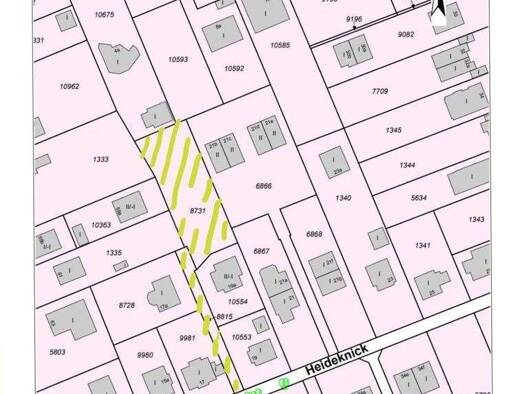 Grundstück zum Kauf provisionsfrei 799.500 € 1.078 m² Grundstück Heideknick nordöstlich von 17A Sasel Hamburg 22393