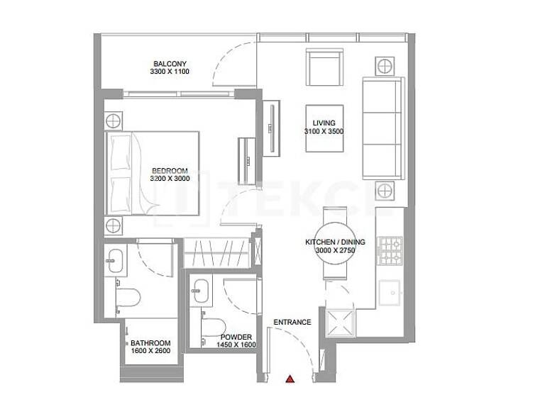 Studio zum Kauf 351.000 € 2 Zimmer 47 m² 2. Geschoss Umm Al Quwain