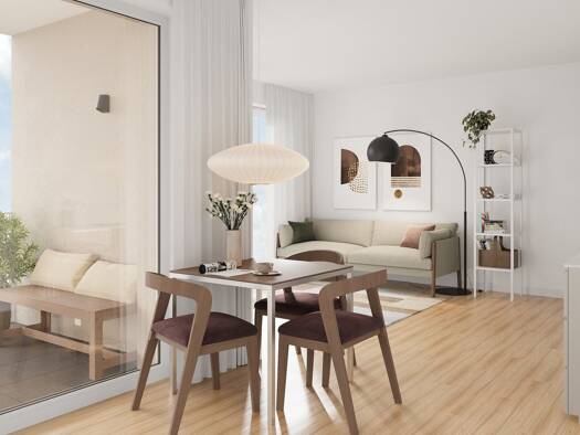 Wohnung zum Kauf - Erstbezug provisionsfrei 591.200 € 3 Zimmer 78 m² Haslach Freiburg im Breisgau 79115