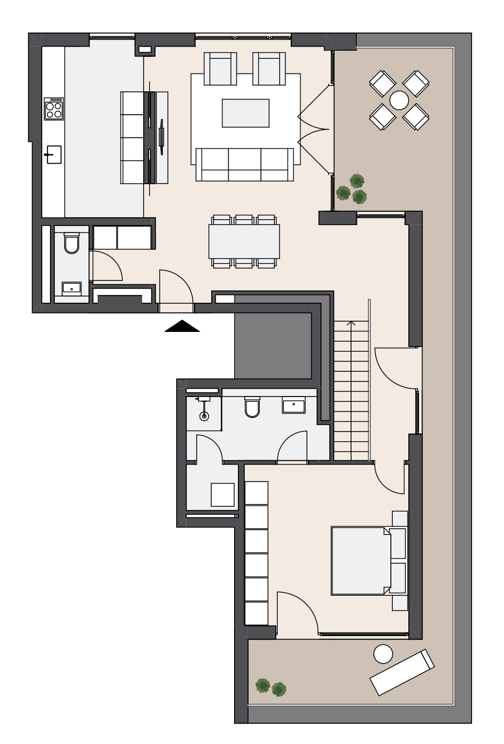 Wohnung zur Miete 2.275 € 4 Zimmer 162,4 m²<br/>Wohnfläche Saalburgstraße 39 Anspach Neu-Anspach 61267