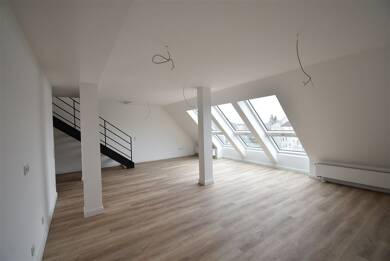 Wohnung zur Miete - Erstbezug 1.500 € 4 Zimmer 117,4 m² Dachgeschoss, 4. Geschoss frei ab sofort Junkersstr. 14 Flingern - Nord Düsseldorf 40235