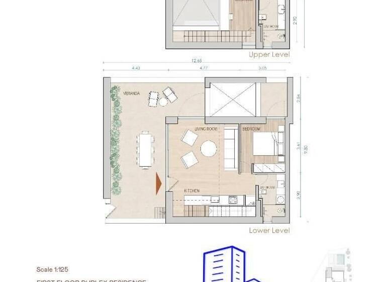 Wohnung zum Kauf - Erstbezug 540.000 € 3 Zimmer 96,4 m² 1. Geschoss Kreta Maleme 730 14