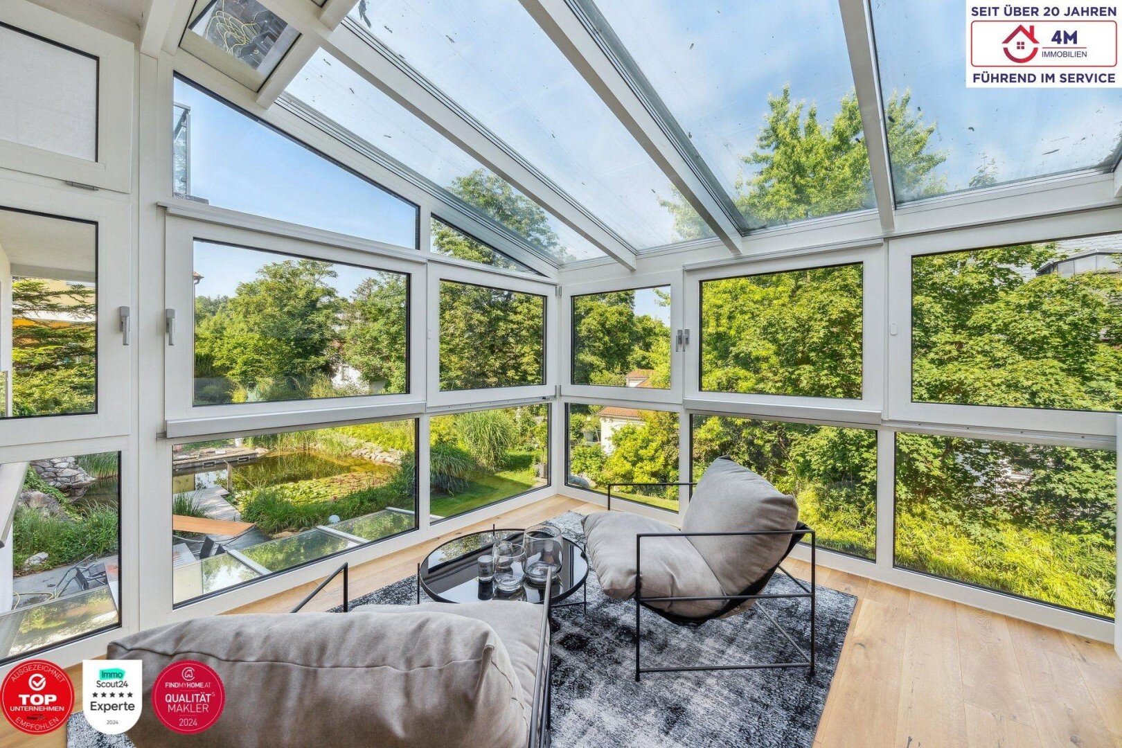 Einfamilienhaus zum Kauf 5.950.000 € 5,5 Zimmer 225 m²<br/>Wohnfläche 764 m²<br/>Grundstück Wien, Döbling 1190