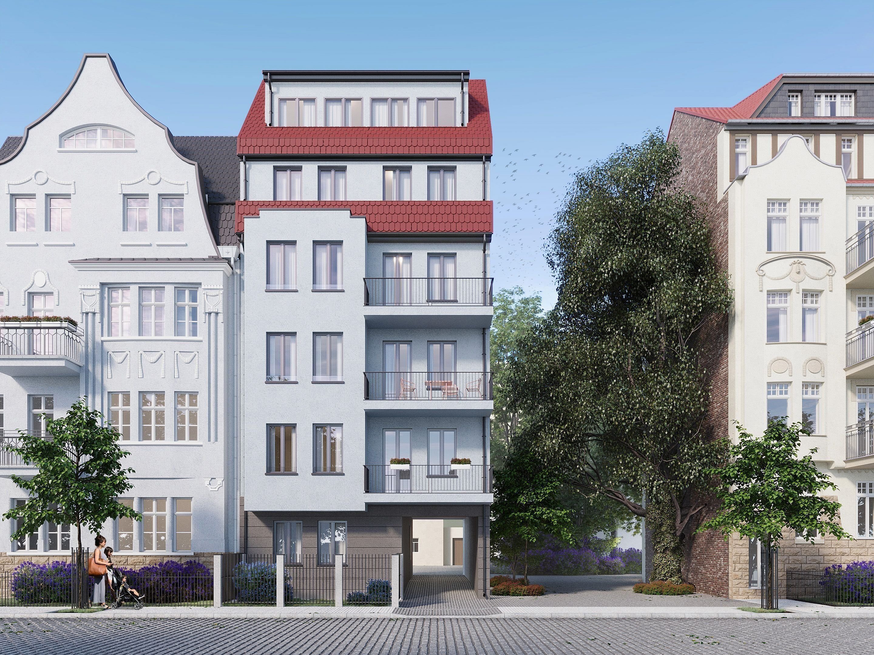 Apartment zum Kauf provisionsfrei als Kapitalanlage geeignet 112.255 € 1 Zimmer 20,4 m²<br/>Wohnfläche Sophienstraße 51 Jena - Nord Jena 07743