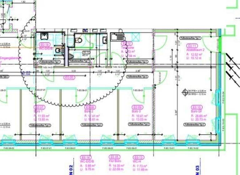 Bürofläche zur Miete provisionsfrei 500 € 1 Zimmer 20 m²<br/>Bürofläche Hans-Thoma-Straße 98 Neuostheim Mannheim 68163