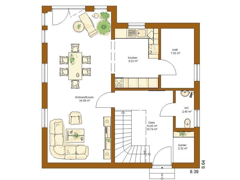 Einfamilienhaus zum Kauf provisionsfrei 423.000 € 4 Zimmer 128 m²<br/>Wohnfläche 738 m²<br/>Grundstück Vockenrot Wertheim 97877