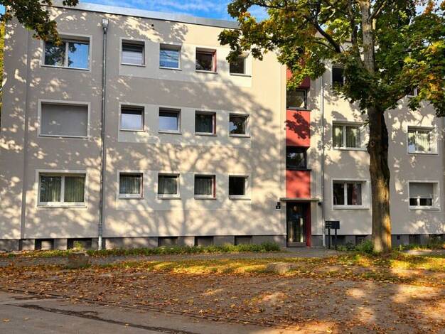 Wohnung zur Miete nur mit Wohnberechtigungsschein 436 € 2,5 Zimmer 60,2 m² EG Goldaper Weg 8 Rheinkamp Mitte Moers 47445