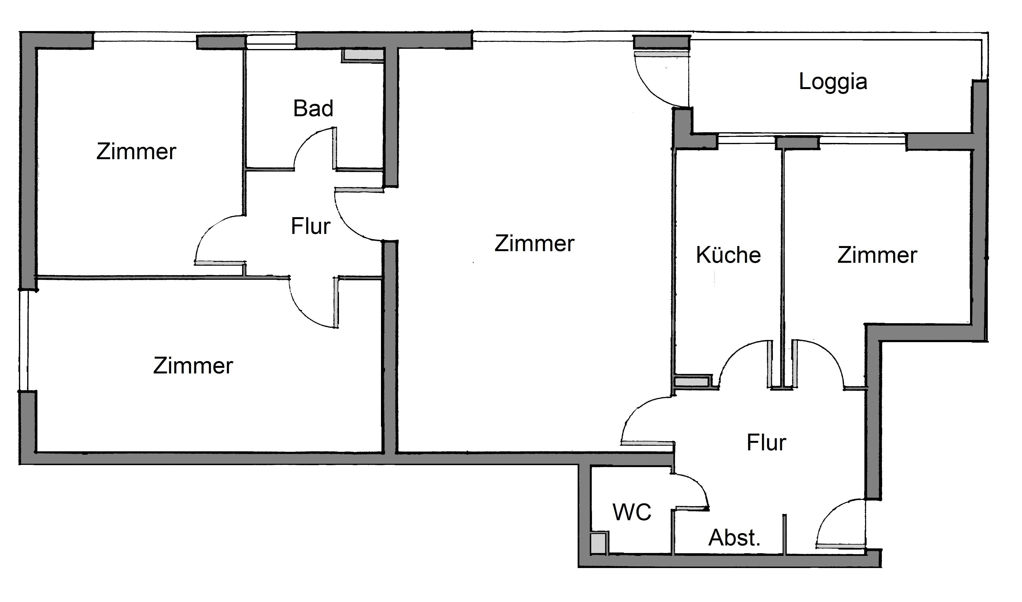 Wohnung zum Kauf 476.000 € 4 Zimmer 108 m²<br/>Wohnfläche 5.<br/>Geschoss Aßmannshauser Straße 3 Wilmersdorf Berlin 14197