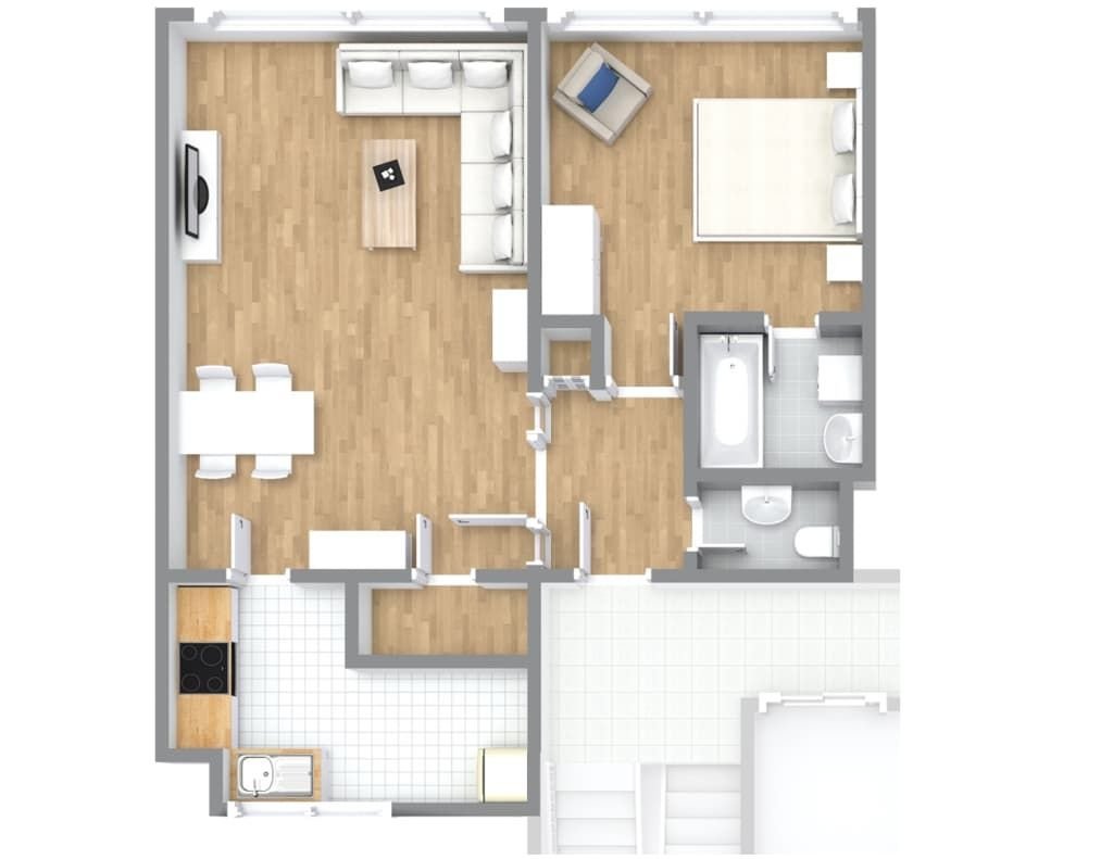 Wohnung zur Miete Wohnen auf Zeit 3.318 € 2 Zimmer 65 m²<br/>Wohnfläche 21.01.2025<br/>Verfügbarkeit Severinskirchplatz Altstadt - Süd Köln 50678