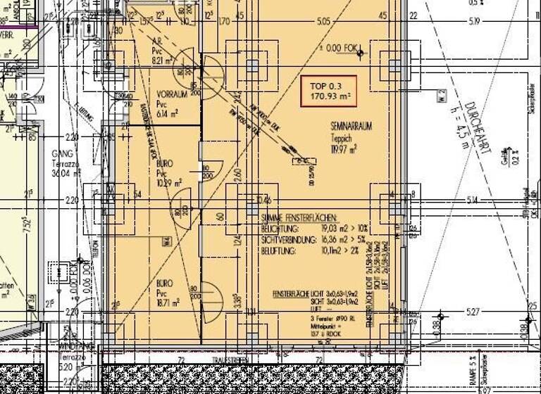 Büro zur Miete 12,50 € Wien 1220