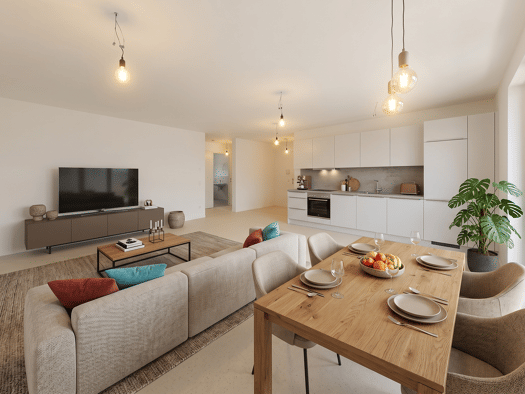 Wohnung zur Miete - Erstbezug 1.351 € 3 Zimmer 90,1 m² Rowena-Morse-Straße 15 Zwätzen Jena 07743