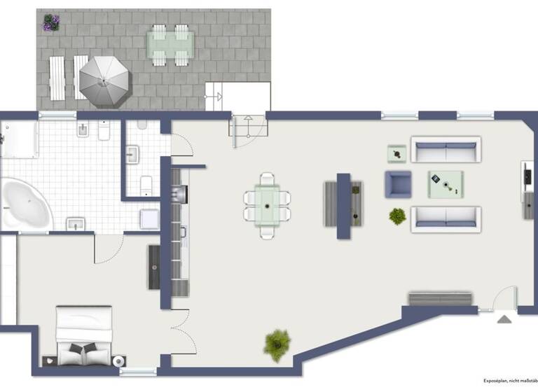 Loft zur Miete 1.100 € 2 Zimmer 134 m²<br/>Wohnfläche 1.<br/>Geschoss 01.06.2025<br/>Verfügbarkeit Kirschhausen Heppenheim 64646