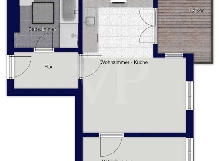 Wohnung zur Miete - Erstbezug 930 € 2 Zimmer 51,7 m² 5. Geschoss Leipziger Vorstadt Dresden 01097