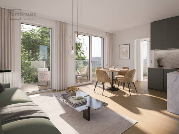 Wohnung zum Kauf - Neubau 277.200 € 2 Zimmer 30,5 m² 6. Geschoss Wien, Brigittenau 1200