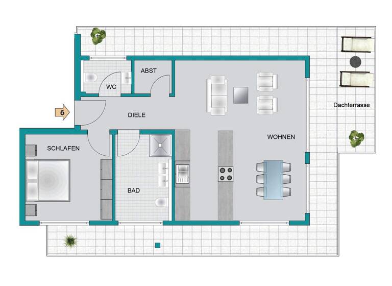 Wohnung zum Kauf provisionsfrei 491.376 € 2 Zimmer 82,2 m² 2. Geschoss frei ab 31.12.2027 Im Heiligenhag 2 Brühl 68782