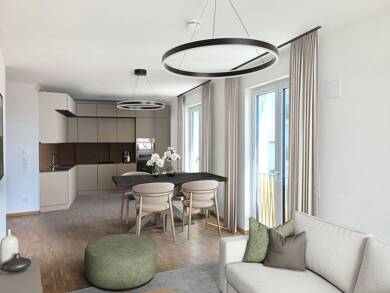 Wohnung zur Miete 1.610 € 3 Zimmer 93,4 m² 2. Geschoss Dürkheimer Straße 106 Käfertal Mannheim 68309