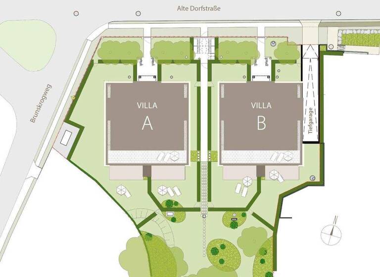 Neubauprojekt zum Kauf Alte Dorfstraße 10 Wohldorf-Ohlstedt Hamburg 22397