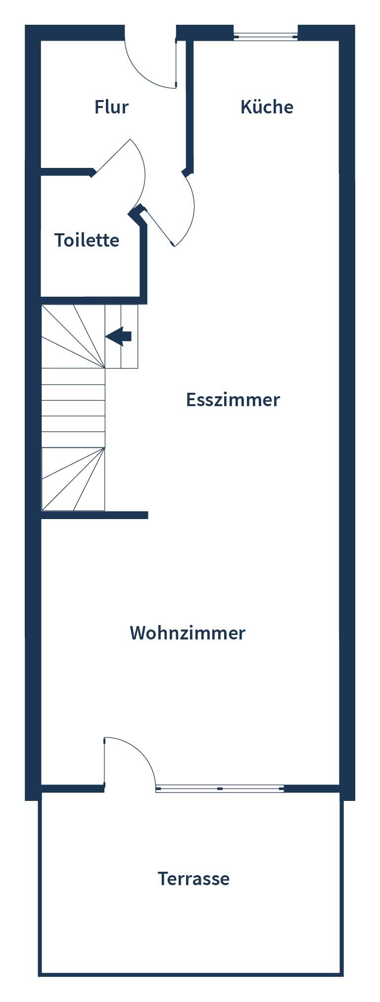 Reihenmittelhaus zum Kauf 520.000 € 6 Zimmer 140 m²<br/>Wohnfläche 208,5 m²<br/>Grundstück Fridrichsweiher Offenbach Am Main 63069