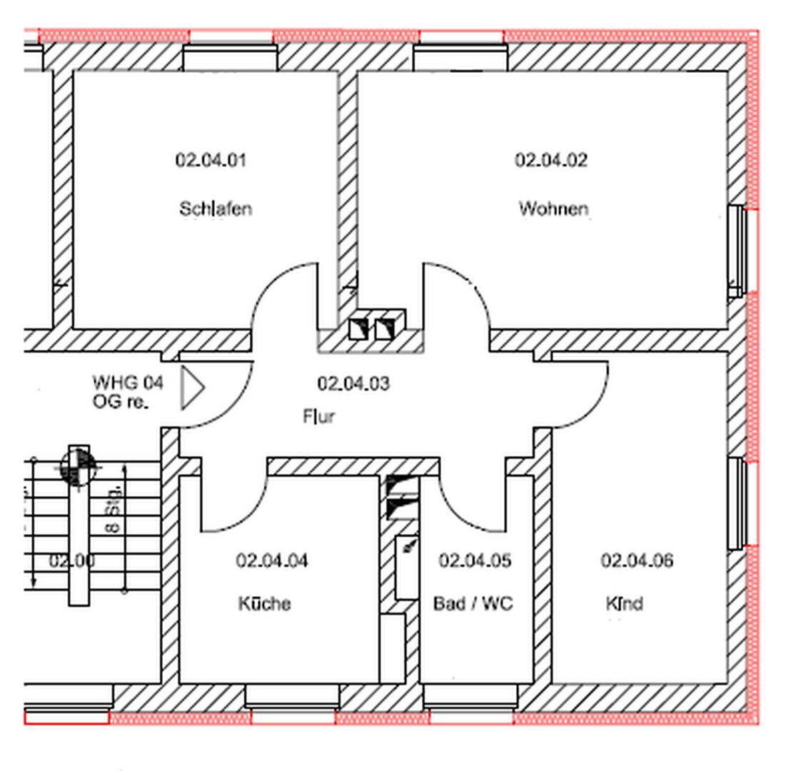 Wohnung zur Miete 745 € 3 Zimmer 62 m²<br/>Wohnfläche 1.<br/>Geschoss 01.03.2025<br/>Verfügbarkeit Heegermühler Str. 33b Westend Eberswalde 16225