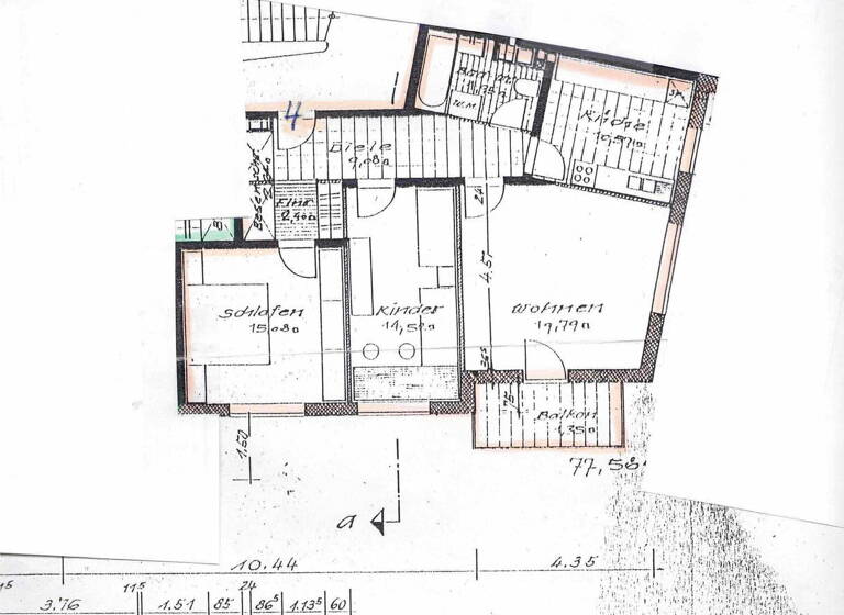 Wohnung zum Kauf provisionsfrei 295.000 € 3 Zimmer 80 m²<br/>Wohnfläche 1.<br/>Geschoss Friedenstraße 8a Sanderau Würzburg 97072
