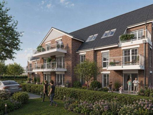 Wohnung zur Miete - Erstbezug 1.395 € 2 Zimmer 93 m² 1. Geschoss frei ab 01.12.2026 Lohe 18b Uetersen 25436