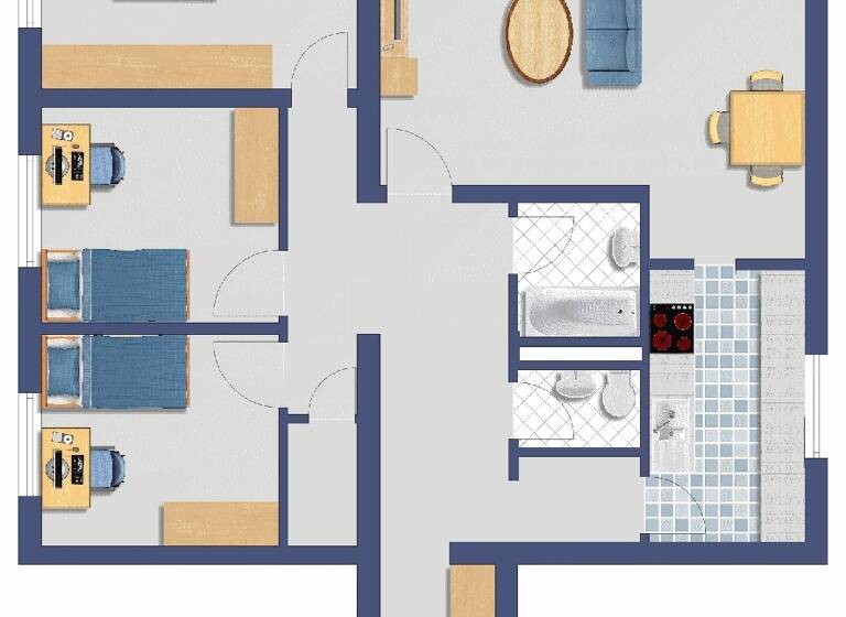 Wohnung zum Kauf 338.000 € 4 Zimmer 103 m²<br/>Wohnfläche 5.<br/>Geschoss Lindenhof Mannheim 68163