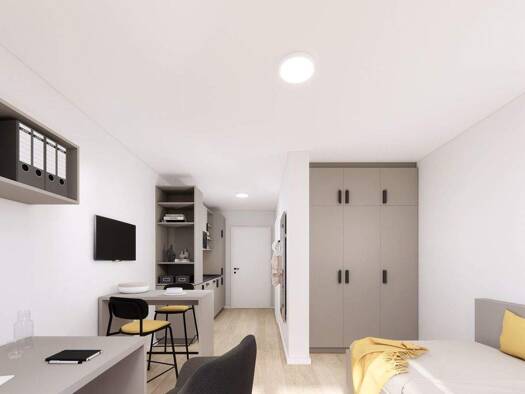 Wohnung zum Kauf provisionsfrei 157.500 € 1 Zimmer 23,2 m² 3. Geschoss Marburg 35039