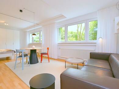 Wohnung zur Miete Wohnen auf Zeit 1.150 € 1 Zimmer 38 m² frei ab 01.09.2025 Ludwigsburg 71638